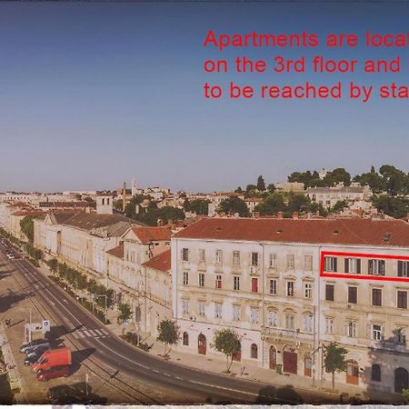 Apartments Novak Pula Bagian luar foto
